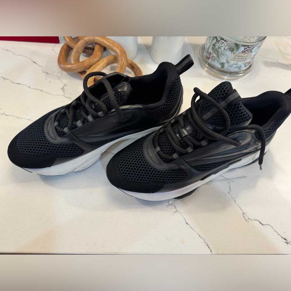 Dior Black B22 Sneakers - Picture 2 of 8